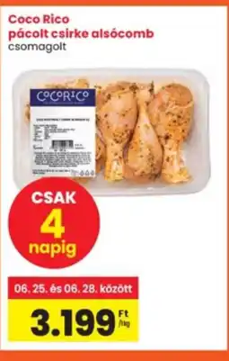 Interspar Coco Rico pácolt csirke alsócomb ajánlat