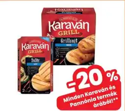 Interspar Minden Karaván és Pannónia termék árából! ajánlat