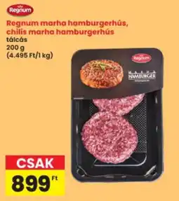 Interspar Regnum marha hamburgerhús, chilis marha hamburgerhús ajánlat