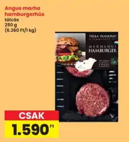 Interspar Angus marha hamburgerhús ajánlat