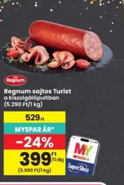Interspar Regnum sajtos Turist ajánlat