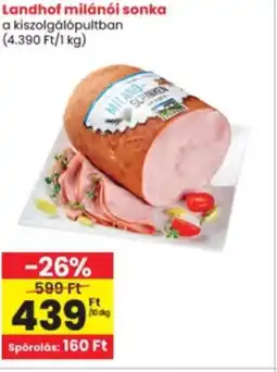 Interspar Landhof milánói sonka ajánlat