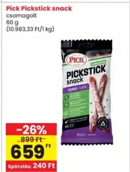 Interspar Pick Pickstick snack ajánlat