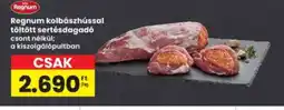 Interspar Regnum kolbászhússal töltött sertésdagadó ajánlat