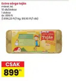 Interspar Extra sárga tojás ajánlat