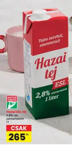 Interspar Hazai ESL tej ajánlat