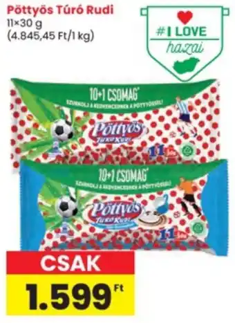 Interspar Pöttyös Túró Rudi ajánlat
