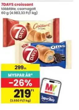 Interspar 7DAYS croissant ajánlat