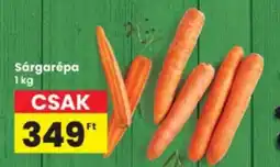 Interspar Sárgarépa ajánlat