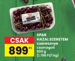 Interspar SPAR HAZAI.SZERETEM cseresznye ajánlat
