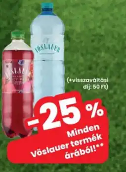 Interspar Minden Vöslauer termék árából! ajánlat