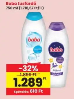 Interspar Baba tusfürdő ajánlat