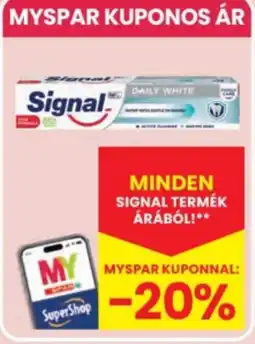 Interspar Minden Signal termék árából! ajánlat