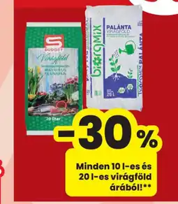 Interspar Minden virágföld árából! ajánlat