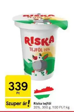 Tesco RISKA TEJFÖL ajánlat