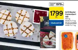 Tesco Grill Master Camembert sajt ajánlat