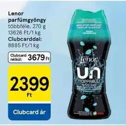 Tesco Lenor parfümgyöngy ajánlat