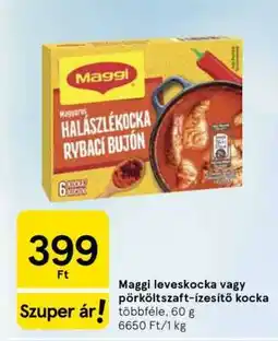 Tesco Maggi leveskocka vagy pörköltzaft-ízesítő kocka ajánlat