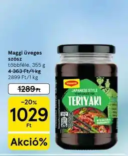 Tesco Maggi üveges szósz ajánlat