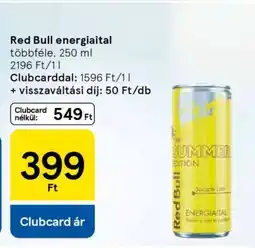 Tesco RED BULL Energiaital ajánlat