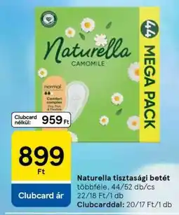 Tesco Naturella Tisztasági Betét ajánlat