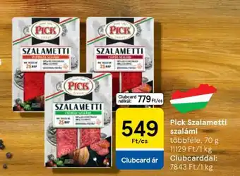 Tesco Pick Szalametti szalámi ajánlat