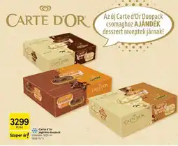 Tesco Carte d'Or jégkrém duopack ajánlat