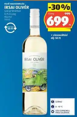 ALDI Irsai Olivér ajánlat