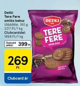 Tesco DETKI Tere Fere omlós keksz ajánlat