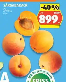 ALDI Sárgabarack ajánlat