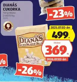 ALDI Dianás Cukorka ajánlat