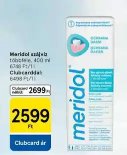 Tesco Meridol szájvíz ajánlat