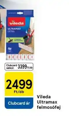 Tesco Vileda Ultramax felmosófej ajánlat