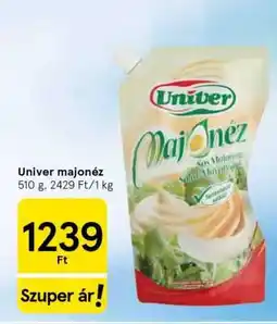 Tesco UNIVER﻿﻿ Majonéz ajánlat