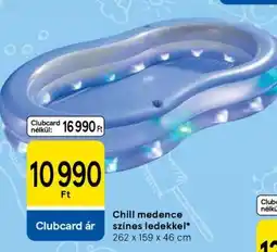 Tesco Chill medence színes ledekkel ajánlat