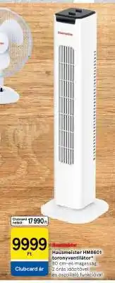Tesco Hausmeister HM8601 toronyventilátor ajánlat