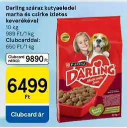 Tesco Darling száraz kutyaeledel marha és csirke ízletes keverékével ajánlat