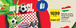 Tesco Pöttyös szotyis Óriás Túró Rudi multipack ajánlat