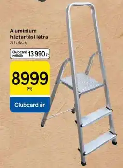 Tesco Aluminium háztartási létra ajánlat