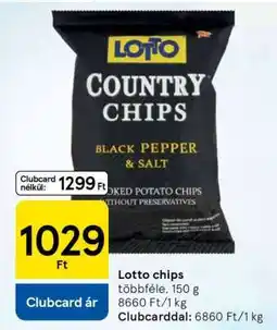 Tesco Lotto chips ajánlat