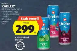 ALDI Dreher Radler ajánlat