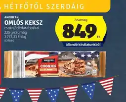 ALDI American omlós keksz ajánlat