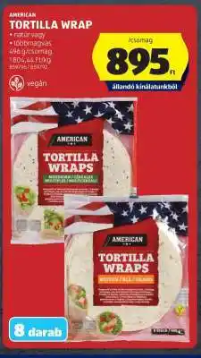 ALDI American Tortilla Wrap ajánlat
