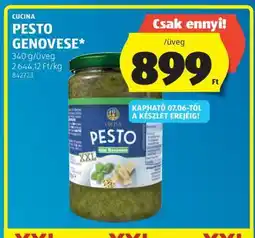 ALDI Cucina Pesto Genovese ajánlat
