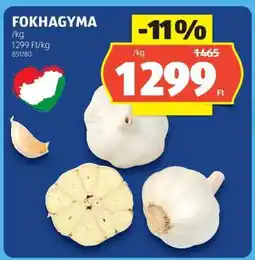 ALDI Fokhagyma ajánlat