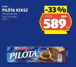 ALDI GYŐRI Pilóta keksz ajánlat