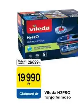 Tesco Vileda H2PRO forgó felmosó ajánlat
