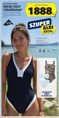 ALDI Bikini vagy fürdőruha ajánlat