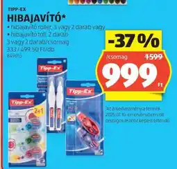 ALDI TIPP-EX HIBAJAVÍTÓ ajánlat