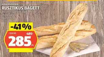 ALDI RUSZTIKUS BAGETT ajánlat